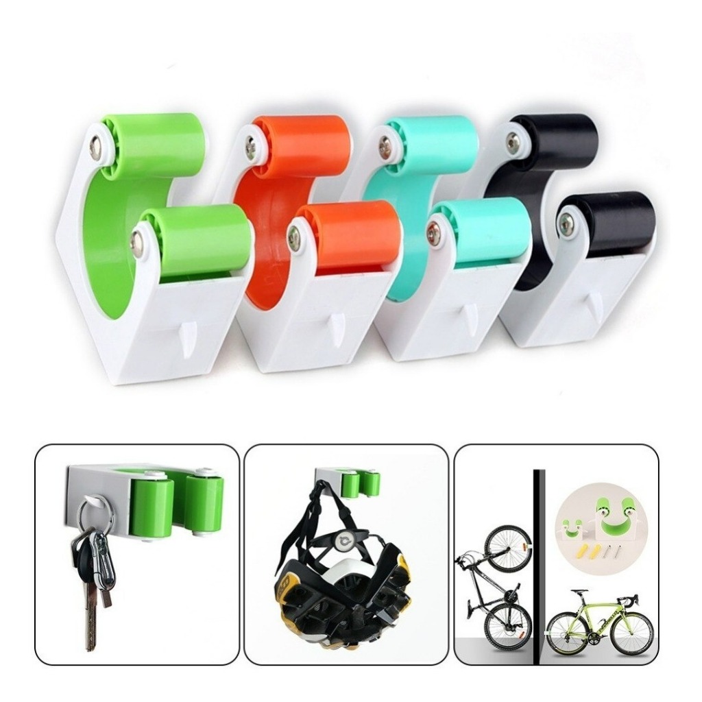 Suporte Parede Chão Bicicleta Tipo Clug Hornit Pneu Grampo engate rápido bike Mtb Speed Aro 20 Aro29