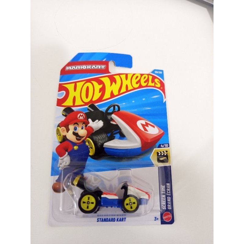 Hot Wheels Standard Kart Mario Mainline Lacrado Mario Kart