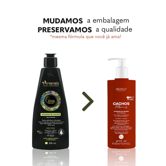Ativador de Cachos Crespos e Crespíssimos Arvensis 300ml · foto 2