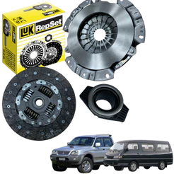 Kit Embreagem + Rolamento Luk H100 L200 Sport STD GL Outdoor HPE GLS Savana