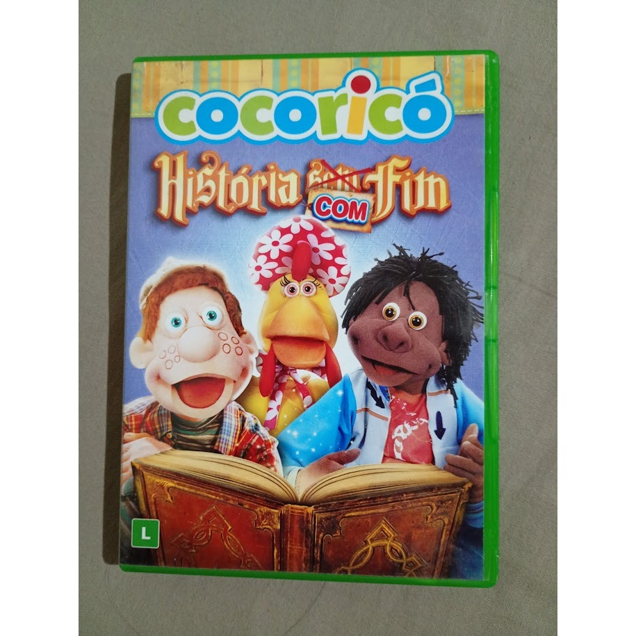 DVD COCORICÓ - HISTÓRIA COM FIM * ORIGINAL
