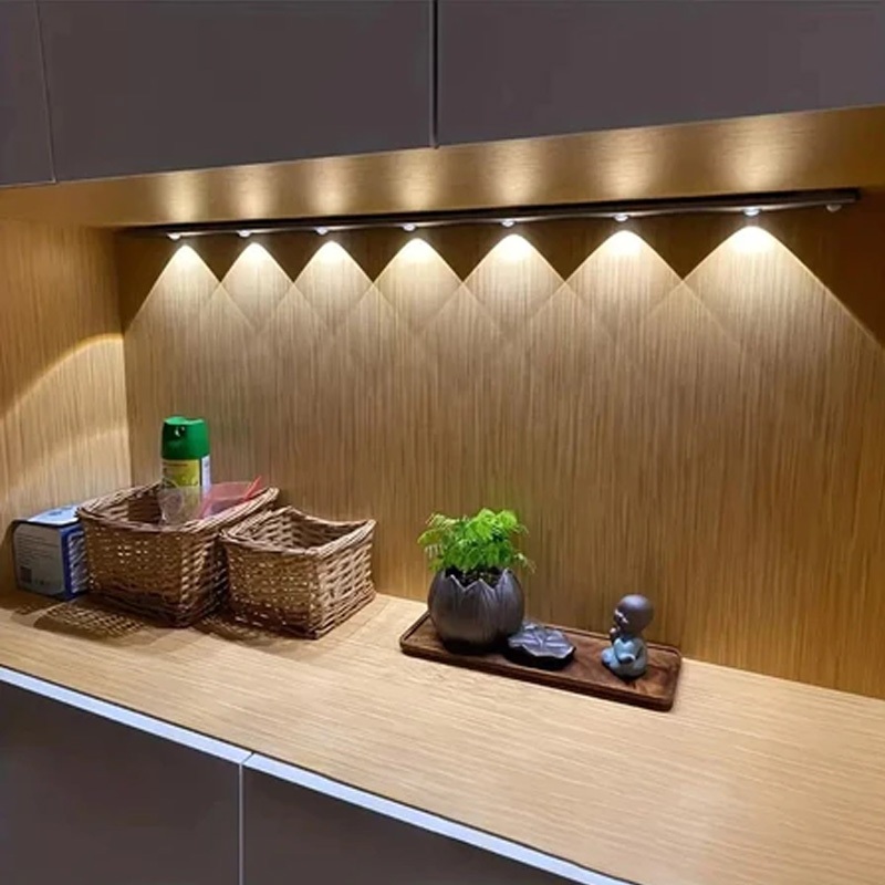 40/60/80CM Luz LED Sem Fio sensor De Inteligente Do Guarda-Roupa Quarto De Conveniência Carregamento