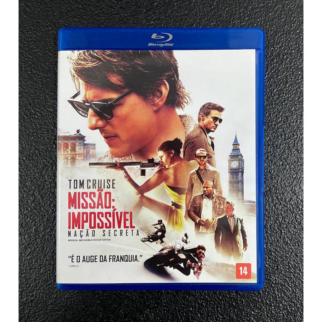 Blu Ray Missão Impossível Nação Secreta - Tom Cruise, Christopher McQuarrie - Paramount Original