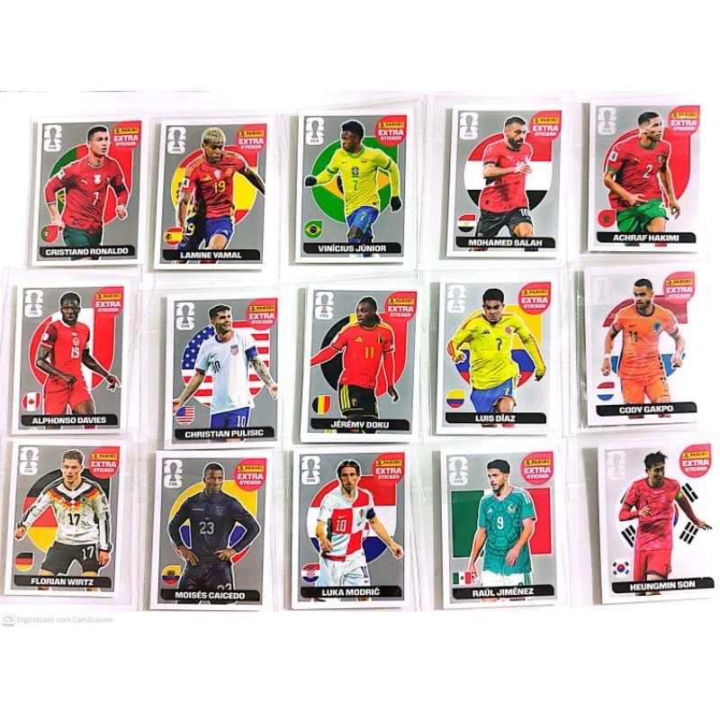 FIGURINHA PRATA EXTRA STICKER 2026 ORIGINAL