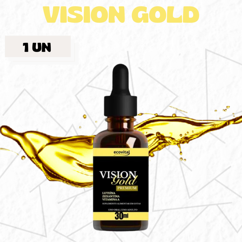 VISION GOLD - SUPLEMENTO ALIMENTAR - ORIGINAL - MEGA PROMOÇÃO