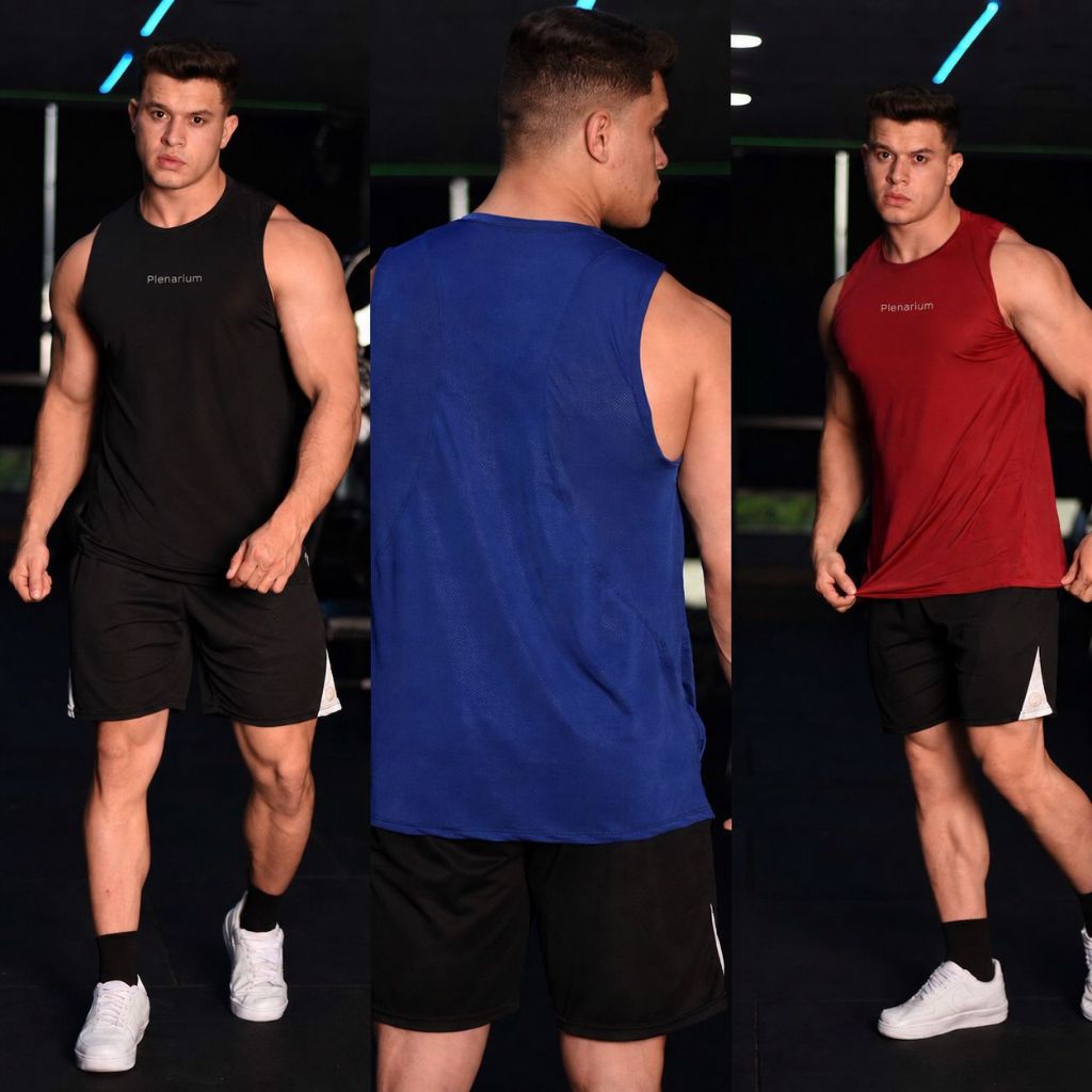Regata Masculino de Academia  Dry  Fit Premium Geladinho  Musculação Esportes
