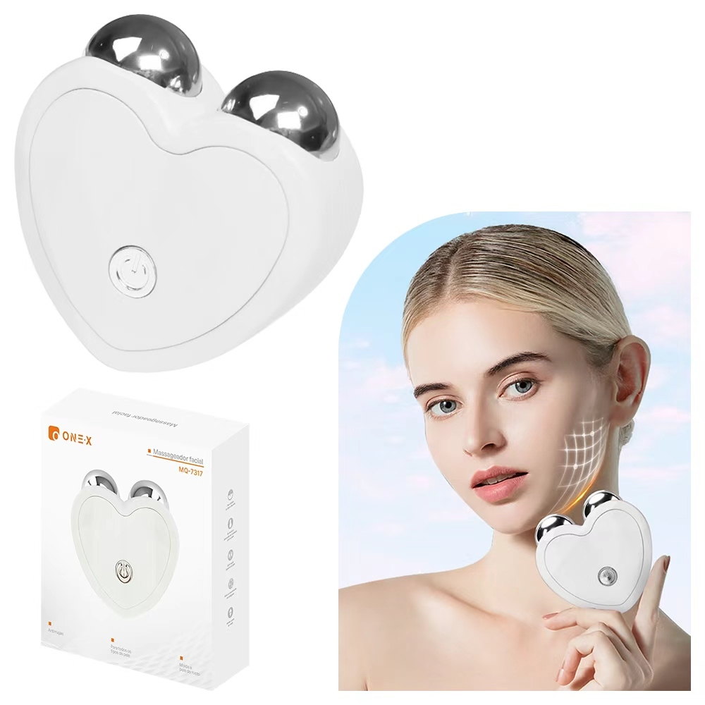 ONEX Massageador Facial Microcorrente, Efeito Lifting e Redutor de Linhas