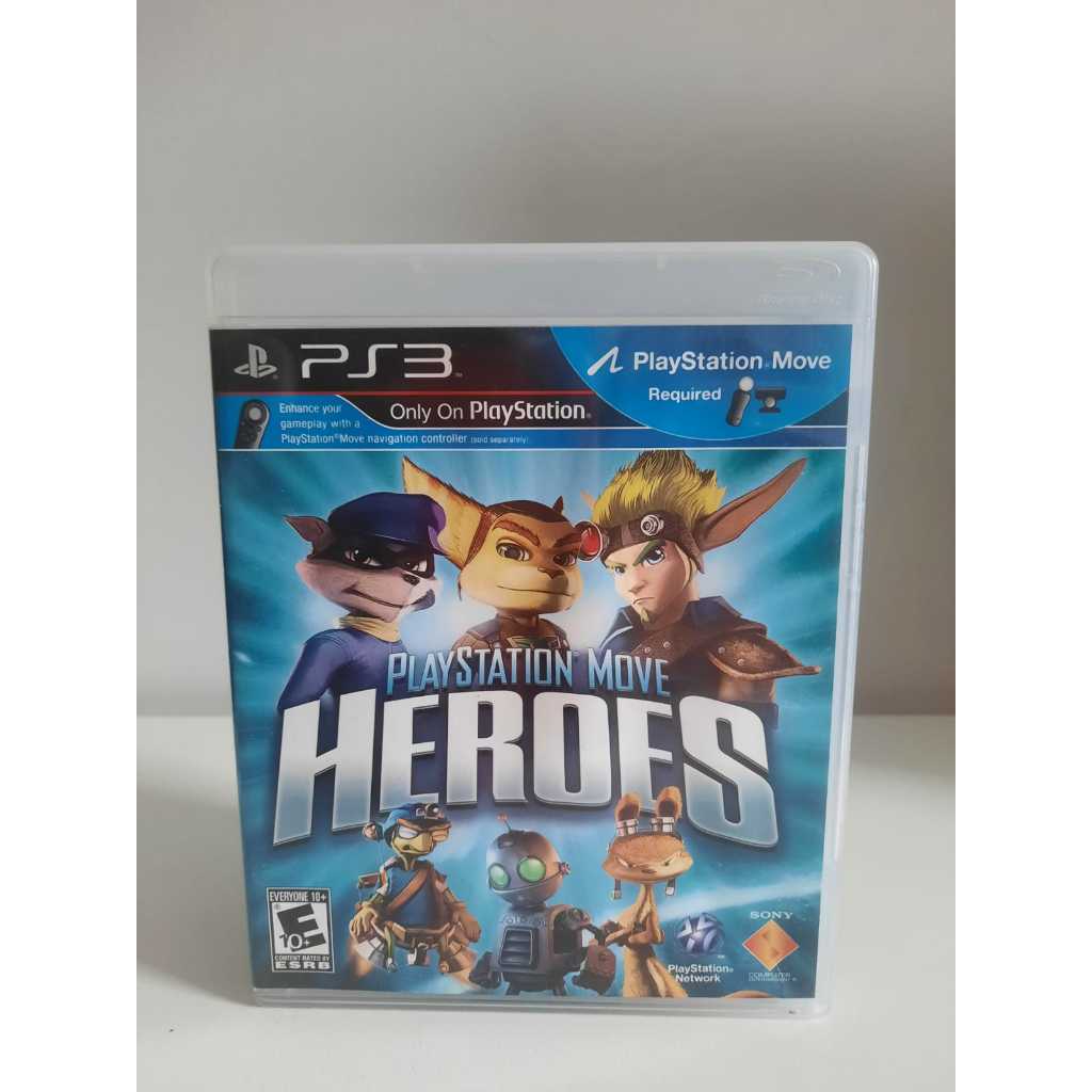 Playstation Move Heroes PS3 Mídia física