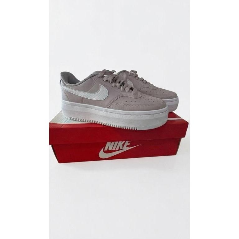 Tênis Feminino Nike Court Vision Alta Ltr Couro Plataforma
