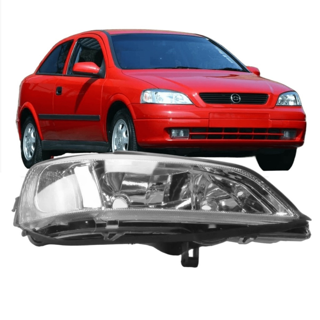 Farol Astra 1998 1999 2000 2001 2002 Foco Duplo Cromado