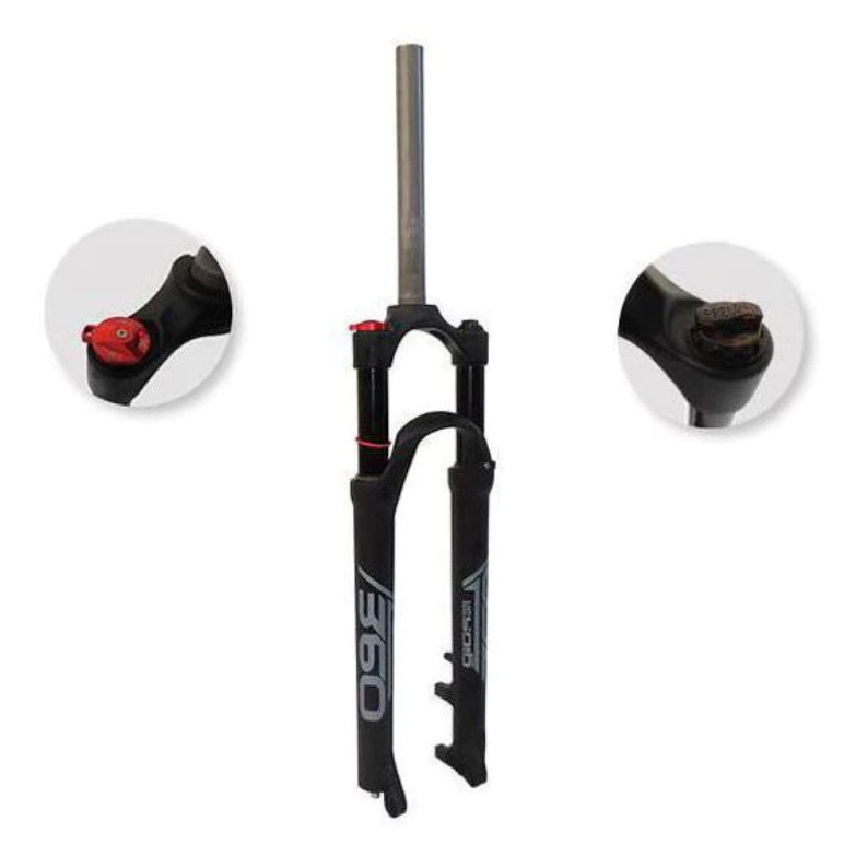 Suspensão 29 Gios 360 Trava 100mm Disco MTB Serve Aro 26