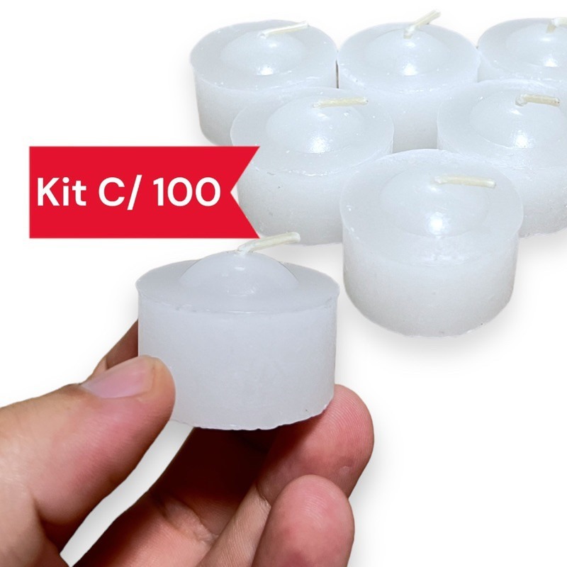 Velas Rechaud - Vela na Latinha - Vela Flutuante - Decoração Romântica, Festa, Aniversário, Casamento.