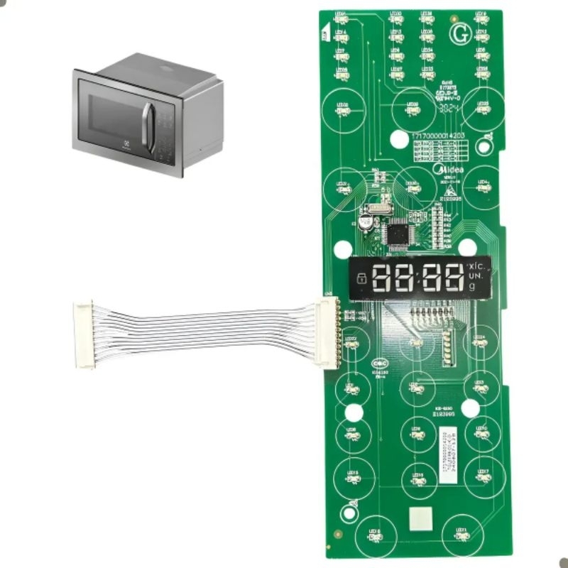 Placa Interface Display Microondas Electrolux Mb38t Mb38p Bivolt A12058501 Original