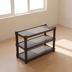 Estante Prateleira Modular Multiuso Organizadora Plástico Reforçado 3 Andares - Promoção