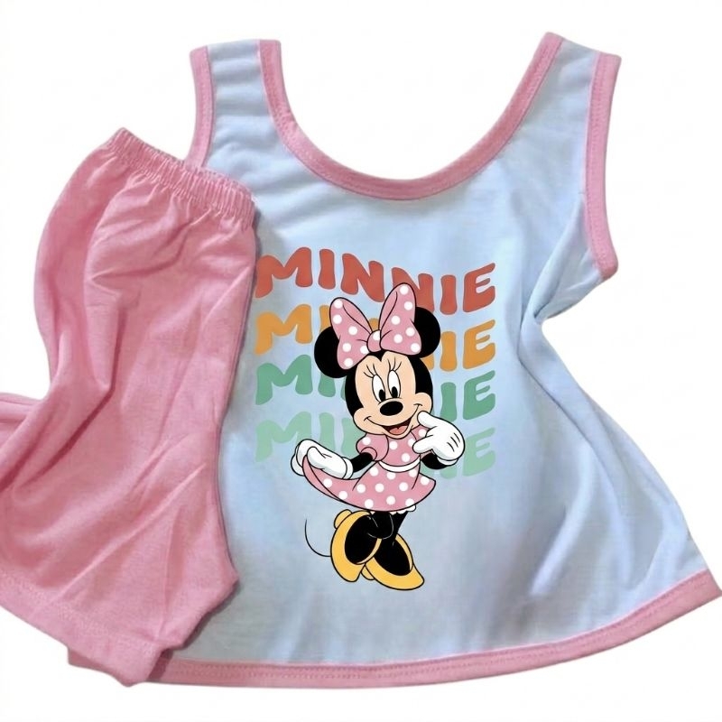 PIJAMA DA MINNIE/COR E ESTAMPA SORTIDA/Pijama infantil/NÃO PODE ESCOLHER ESTAMPA NEM A COR