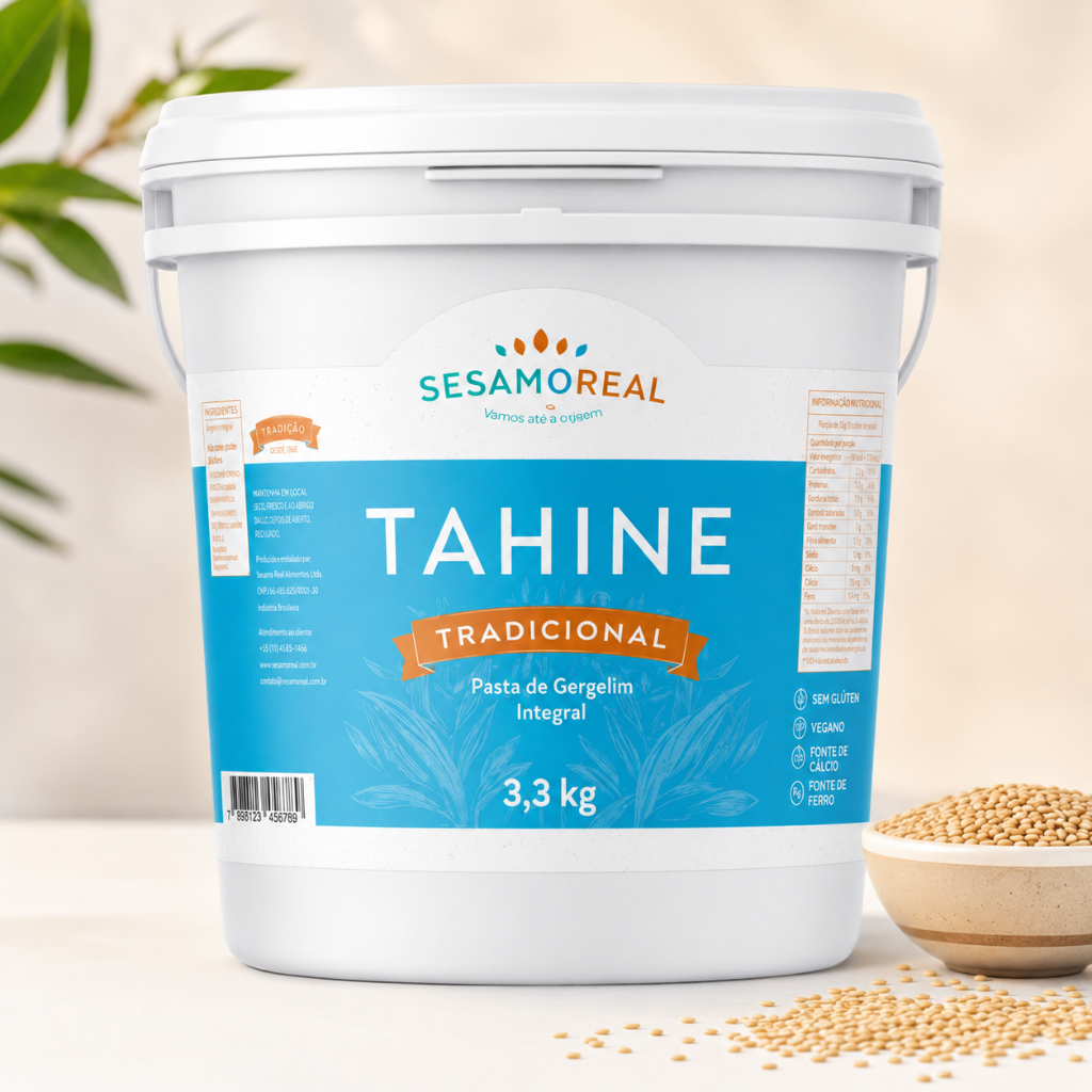 Tahine de Sésamo 100% Natural 3,3kg