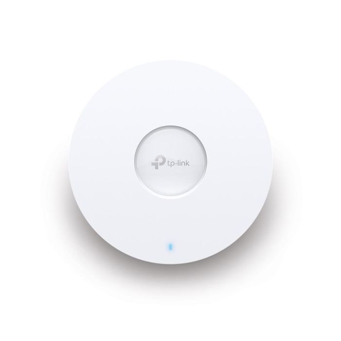Access Point Corporativo TP-Link EAP650 Omada Teto 350 Clientes Wi-Fi 6 AX3000 Dual Band 2,4/5Ghz Gigabit