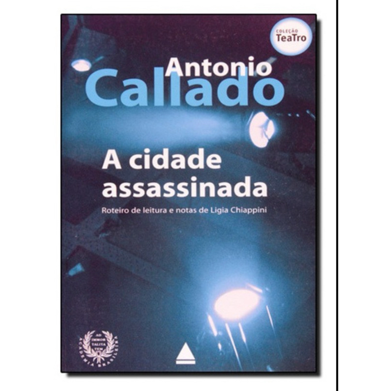 Cidade Assassinada, A, De Antonio Callado. Editora Nova Fronteira, Capa Mole Em Português Livro