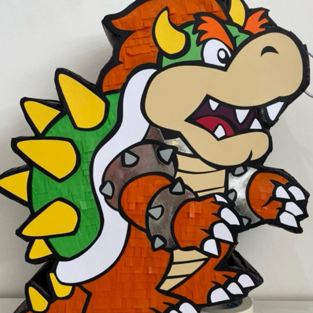 Detalhes do Pinhata Browser (Mario Bros) com bastão decorado ( Aniversário, menino, crianças)