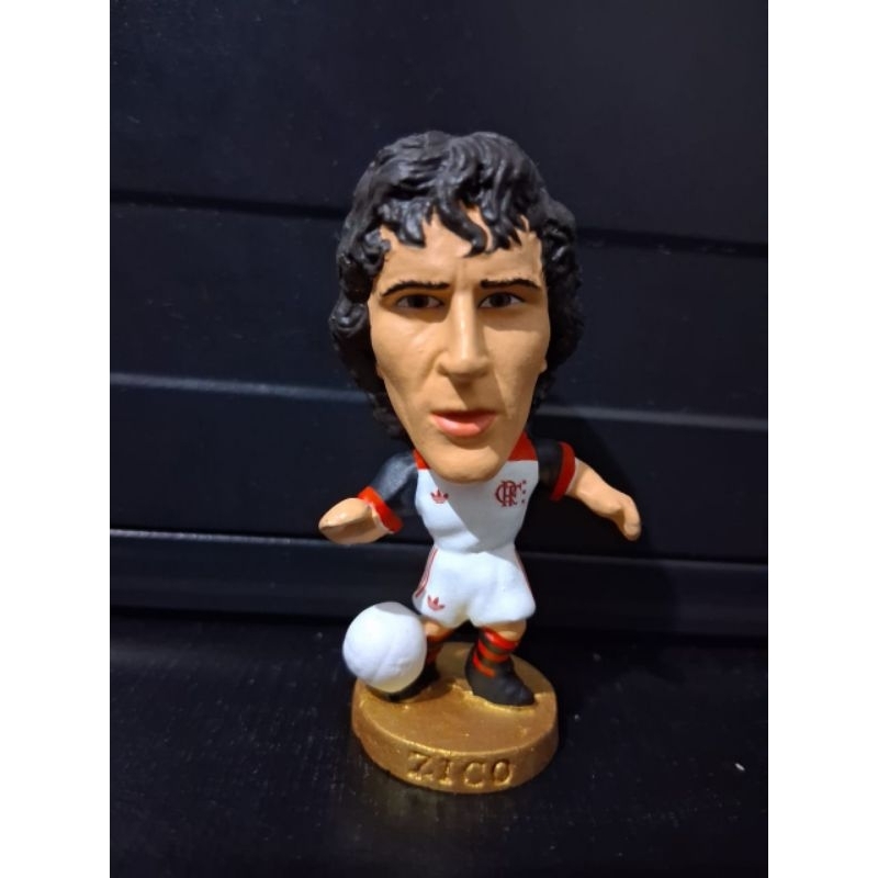 mini craques Zico Flamengo raro exclusivo