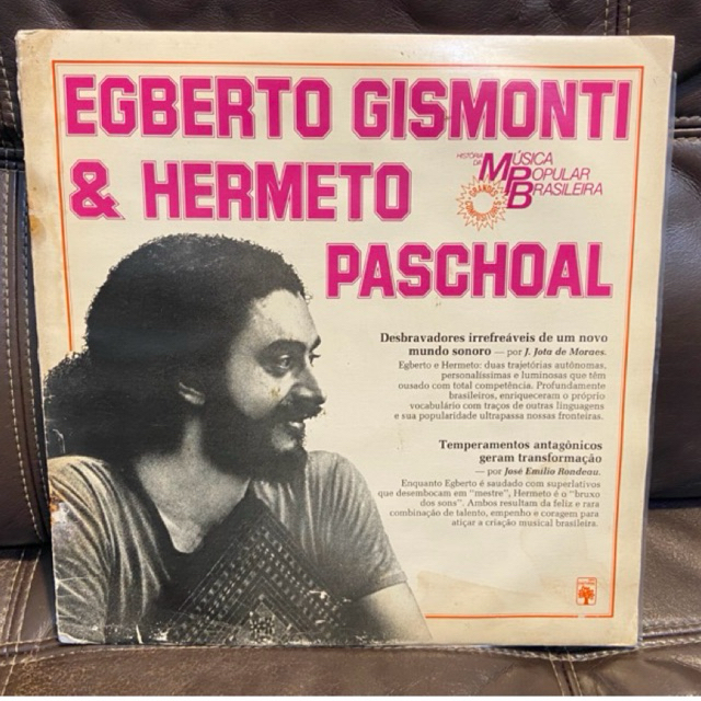 LP Egberto Gismonti e Hermeto Pascoal Música Popular Brasileira vinil
