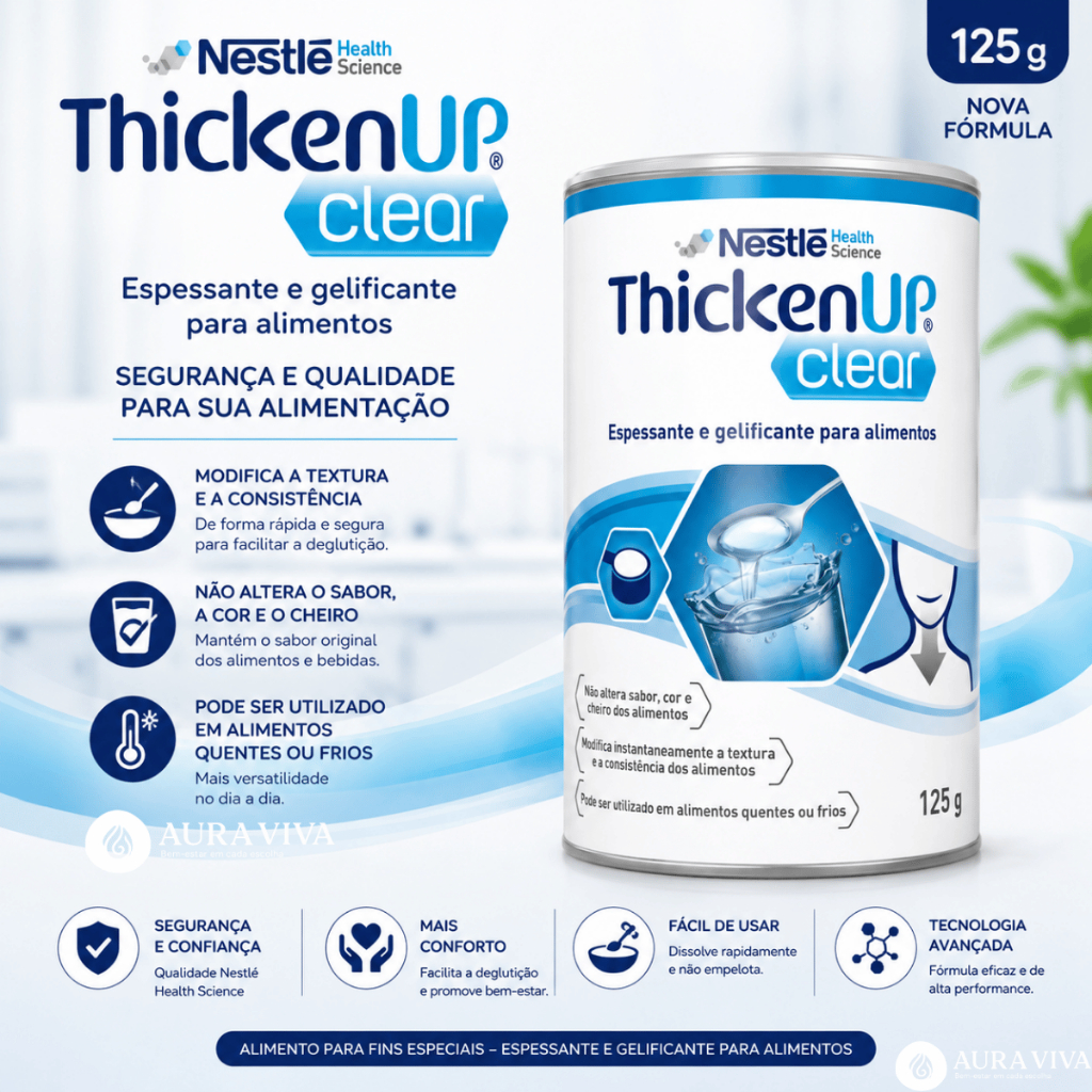 Resource Thicken Up Clear 125G Nestlé Espessante Alimentar