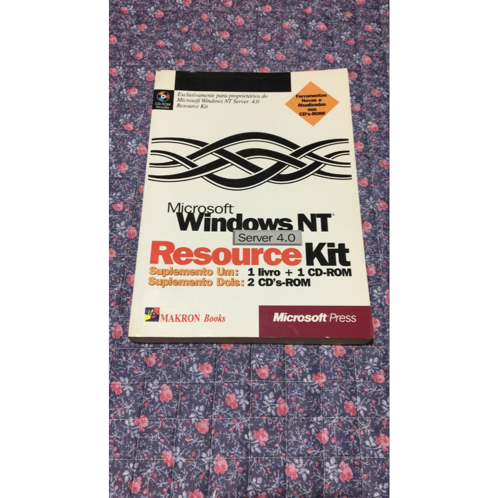 SUPLEMENTO do Microsoft Windows NT Server 4.0 Resource Kit (sem o CD, LEIA A DESCRIÇÃO)