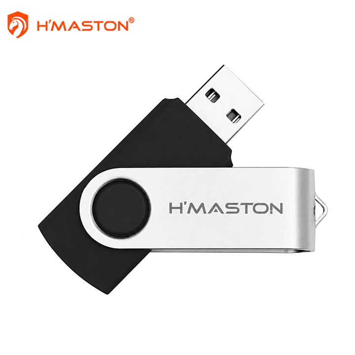 H‘maston HM-U128 Pen drive Twist 8GB 16GB 32GB 64GB 128GB USB 3.0 Metal Alta Velocidade Flash Drive