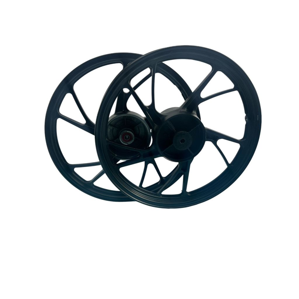 Roda liga leve Pé de Galinha (par) á tambor lona cg 150 fan titan ES/ESD cg 160 start Todas c rolamentos e espaçador