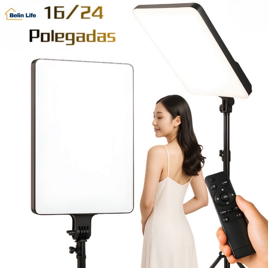 Luz De Preenchimento Profissional RA96+ LED Regulável Para Fotografia