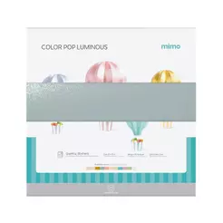 Papel Color Pop Luminous Prata Mimo - 30,5 x 30,5 cm - 250 gr - 20 unds