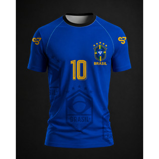 Camisa Copa Do Mundo 03 Azul Setseven