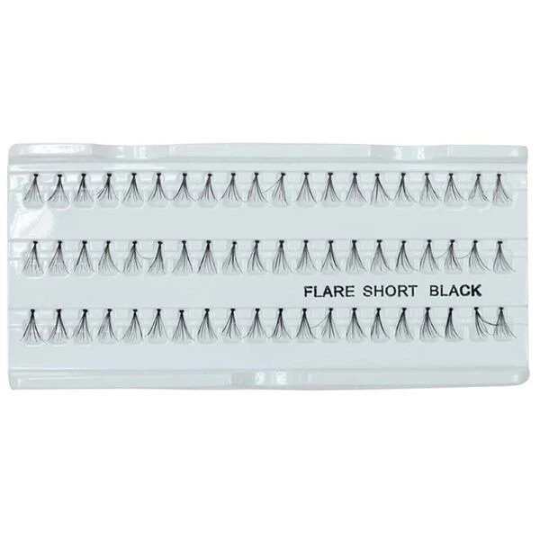 60 Tufos para extensão de cílios Créme sem nó 14mm seda + Envio Imediato