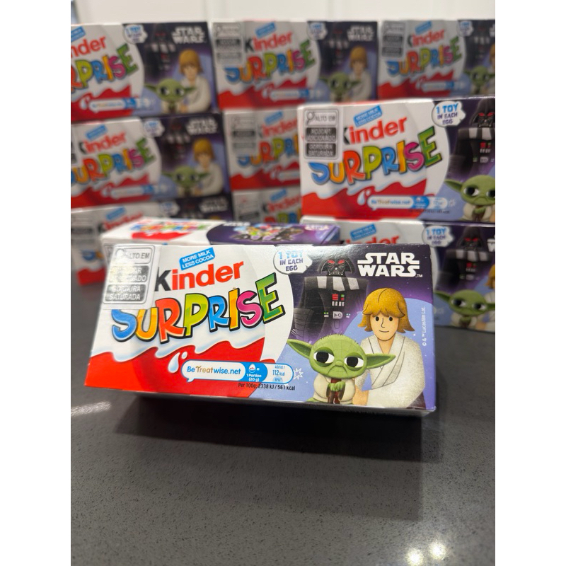 Chocolate Kinder Ovo Surprise Star Wars