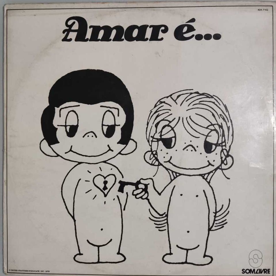 LP Amar É... (1980)Lionel Richie, Vinicius de Moraes, Tom Jobim, Toquinho, entre outros