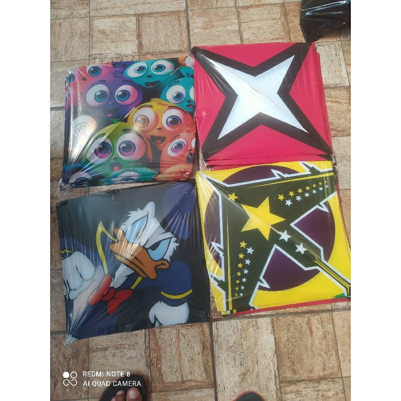38x38 10 unidades Flechinha Raia Papagio Pipa