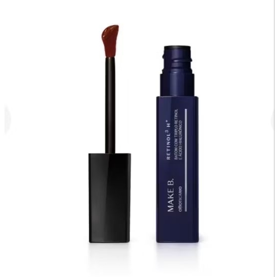 Batom Líquido Marrom Caramel Clássic Make B. Retinol³ H+ 6ml