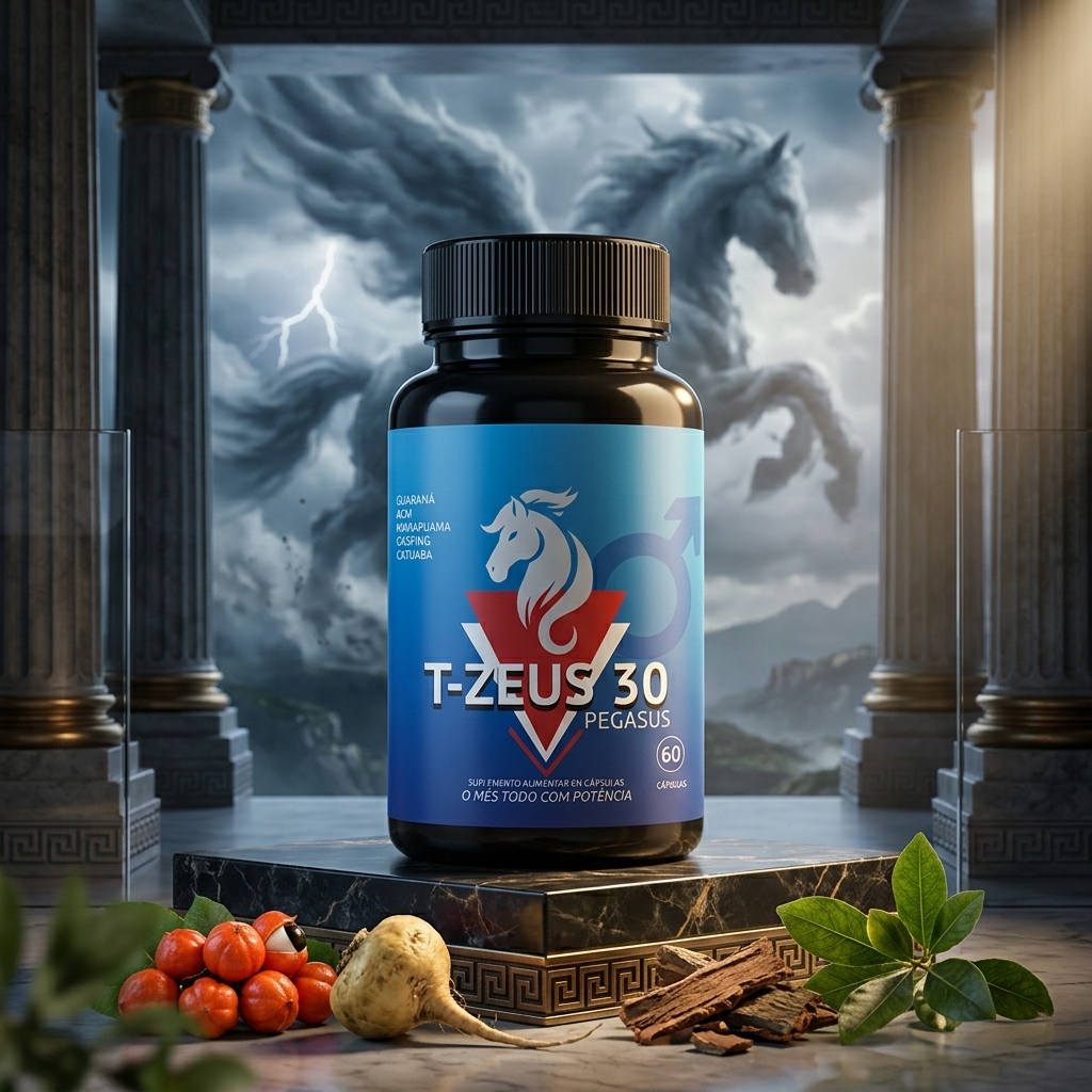 T-Zeus Original 60 Cápsulas Original TRG Distribuidora Oficial Envio Mais Rápido