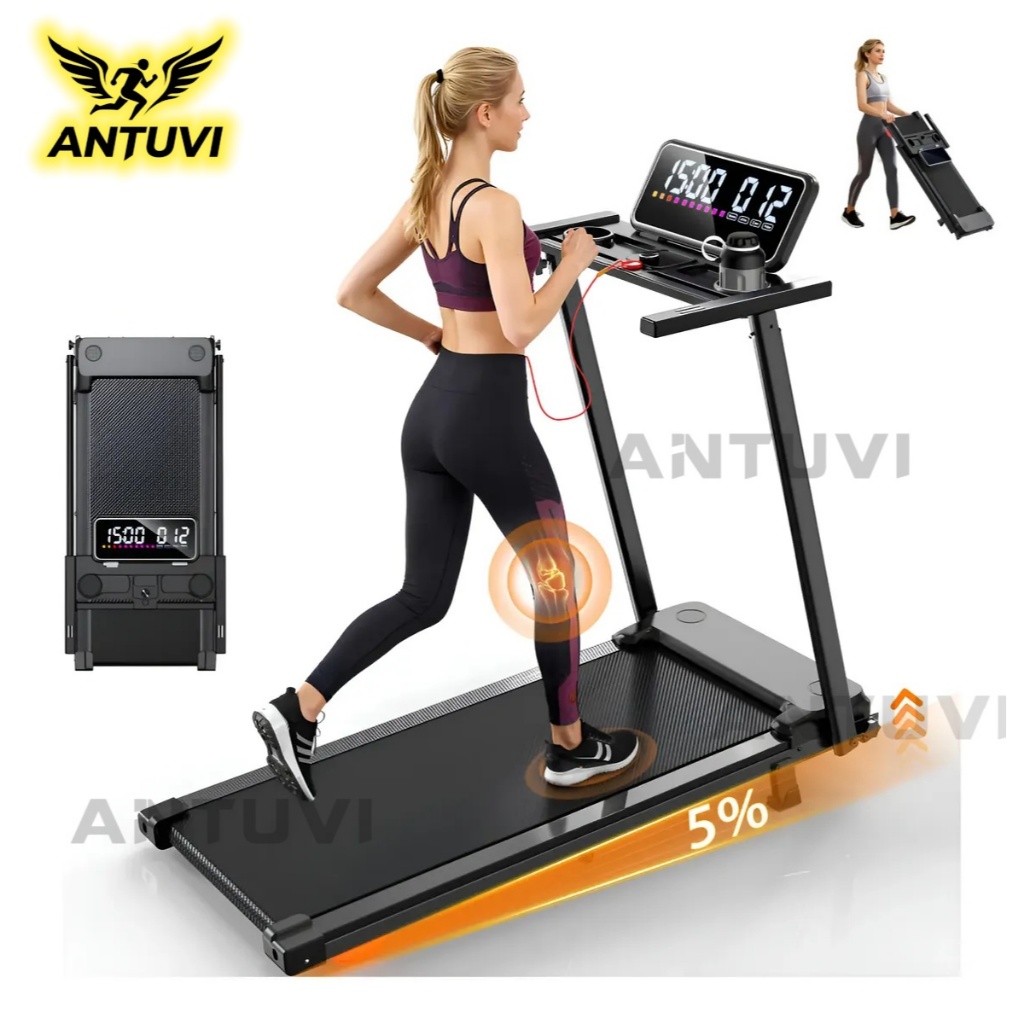 Esteira Elétrica Ergométrica Dobrável 12km C/tela Led Bivolt