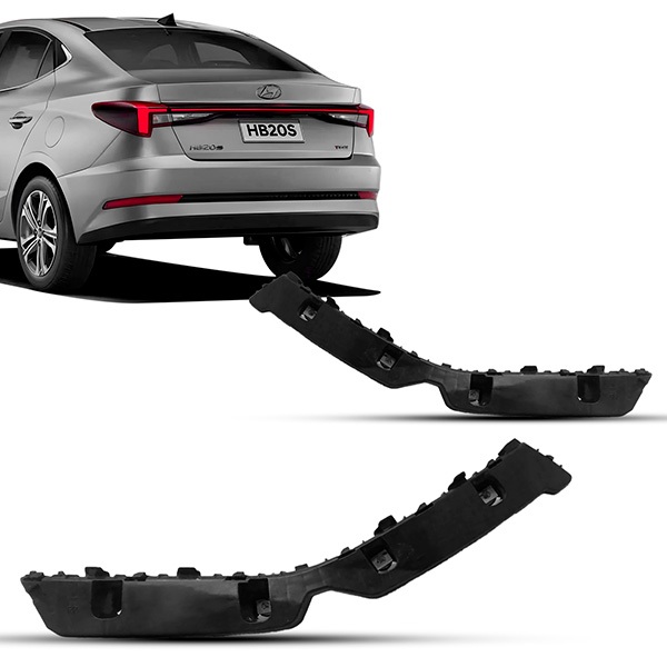 Suporte Guia do Parachoque Traseiro HB20 Sedan 2023 a 2025