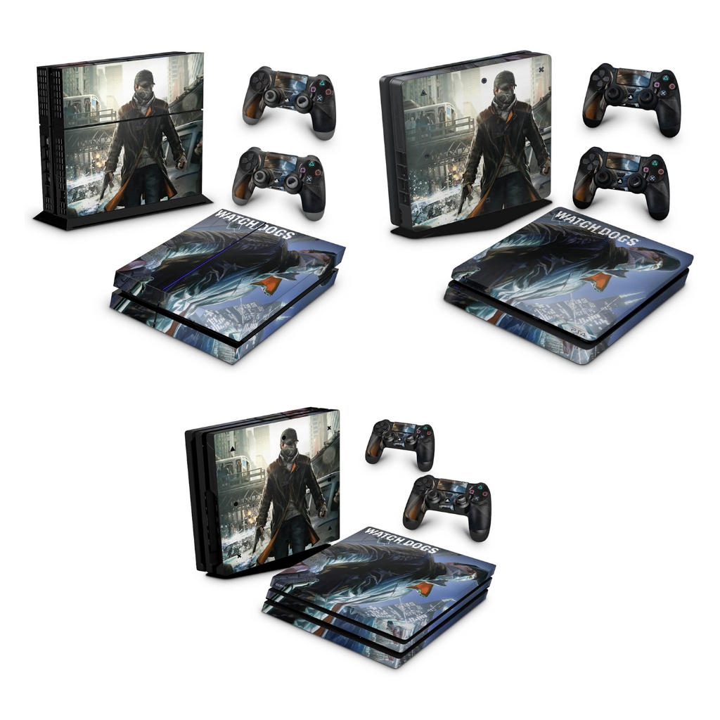 Skin Anti-Rage para PS4 FAT, SLIM ou PRO - 005 - Skin Playstation 4