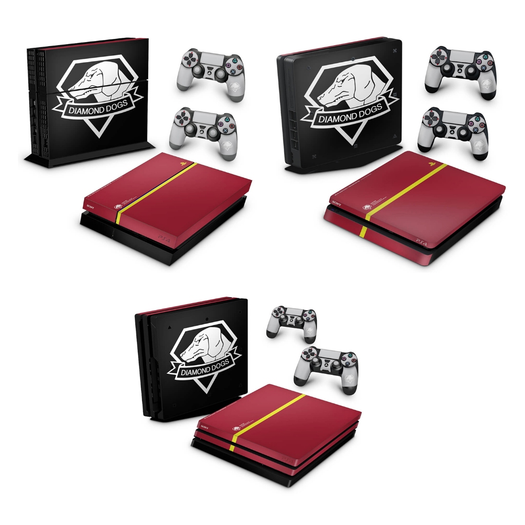 Skin Anti-Rage para PS4 FAT, SLIM ou PRO - 120 - Skin Playstation 4