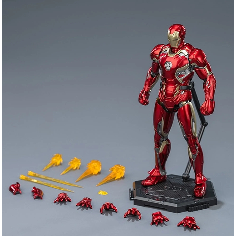 Homem de ferro mark 45 iron man XLV armadura de montar puzzle model kit  fond joy escala 1/12 15 cm