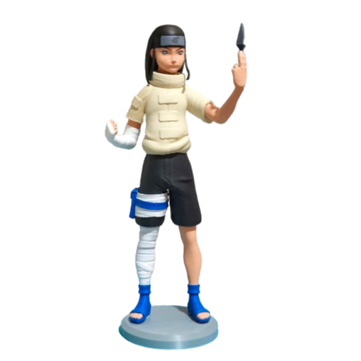 Action Figure Neji Hyuga Anime Naruto Clássico