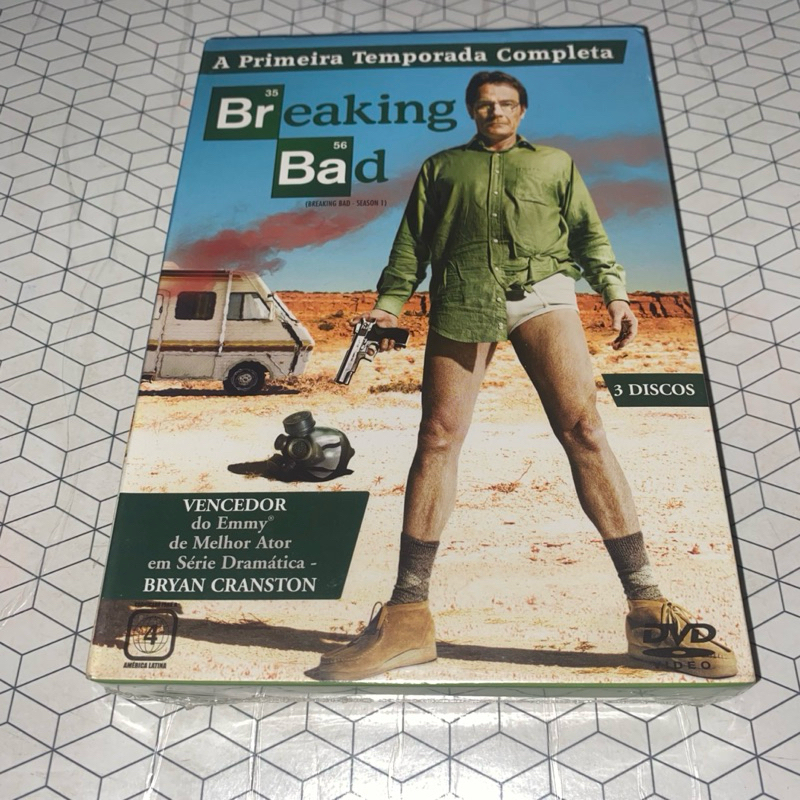 Box original lacrado Breaking Bad-1ª temporada completa