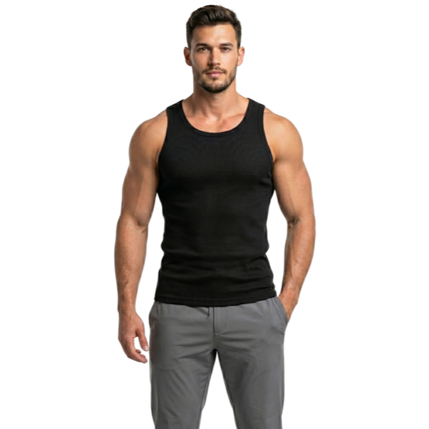 Kit 2 Regatas Masculinas Premium Academia Corrida Caminhada Fitness