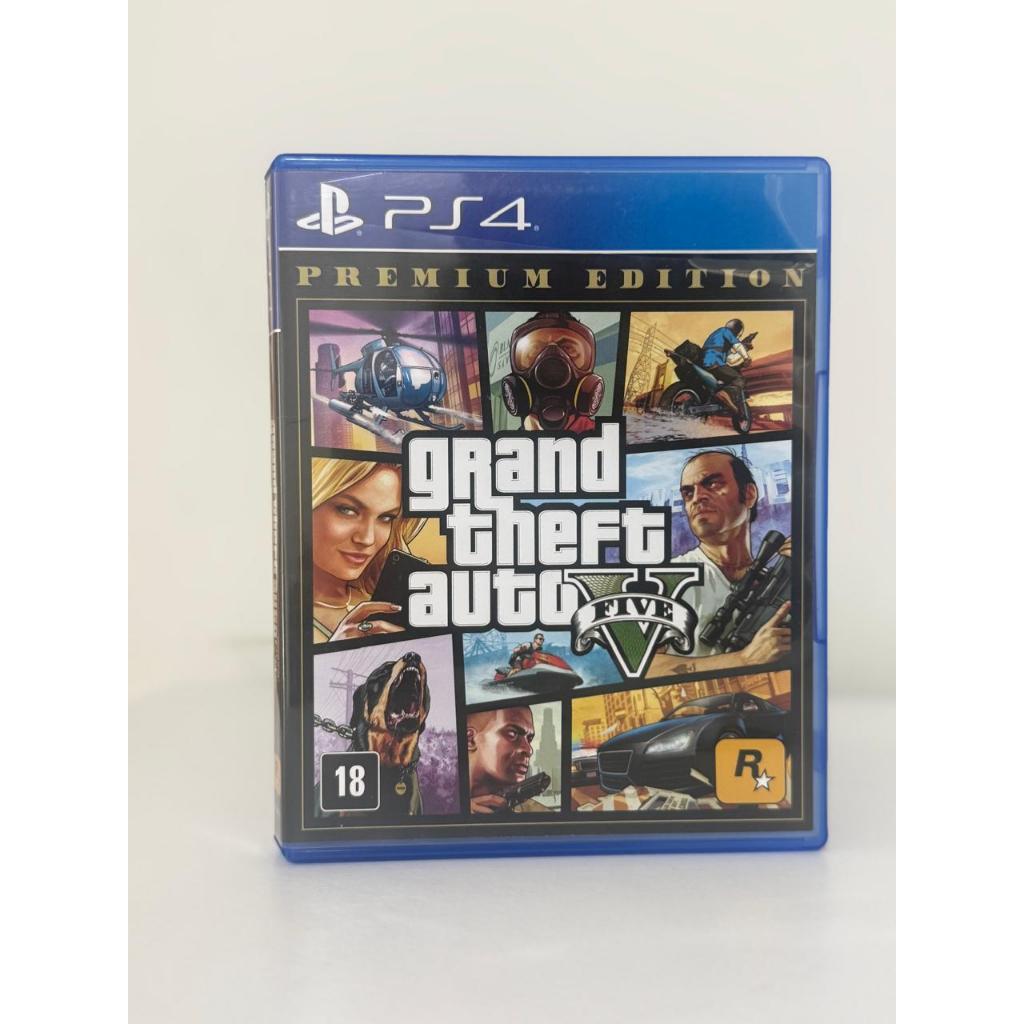 GTA 5 | Mídia Física | Jogos Originais para PS4