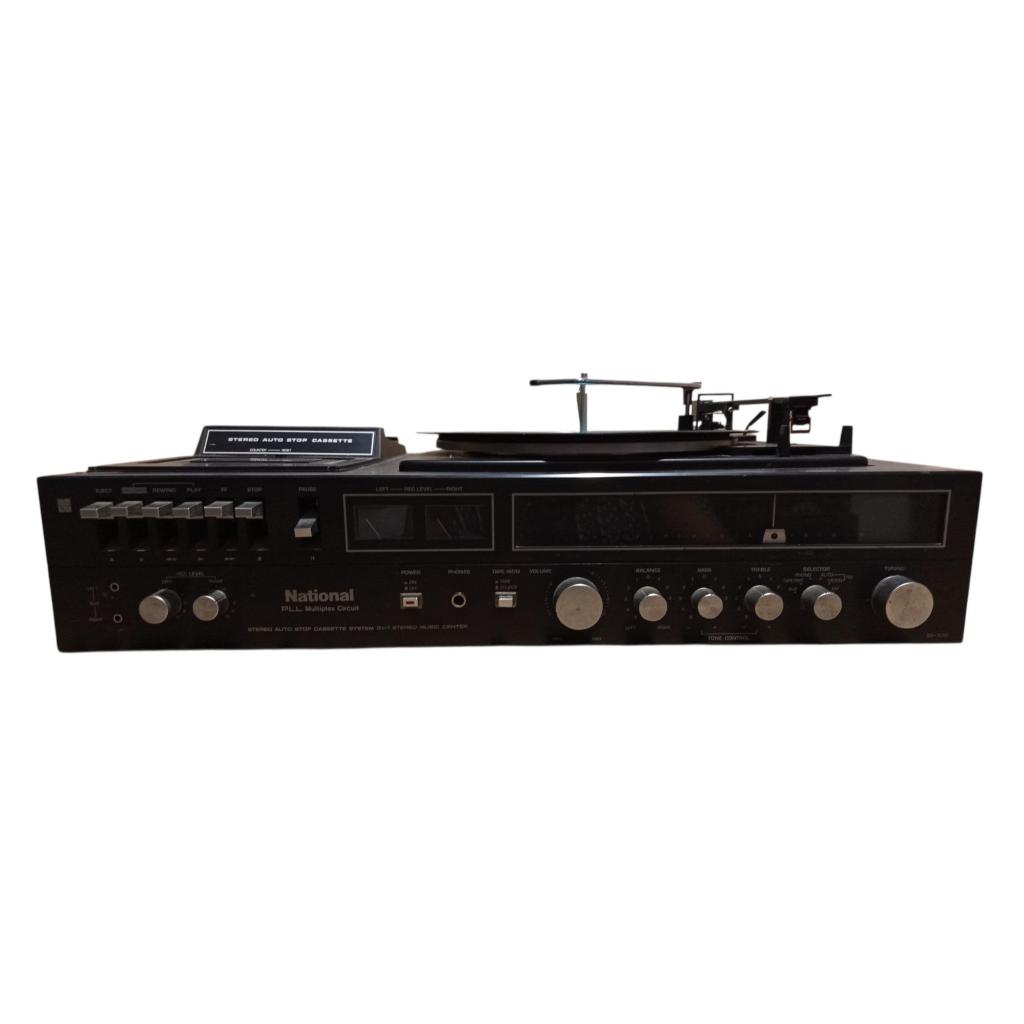Receiver National Ss-7070 Antigo so funciona o radio produto para Manutenção veja o video