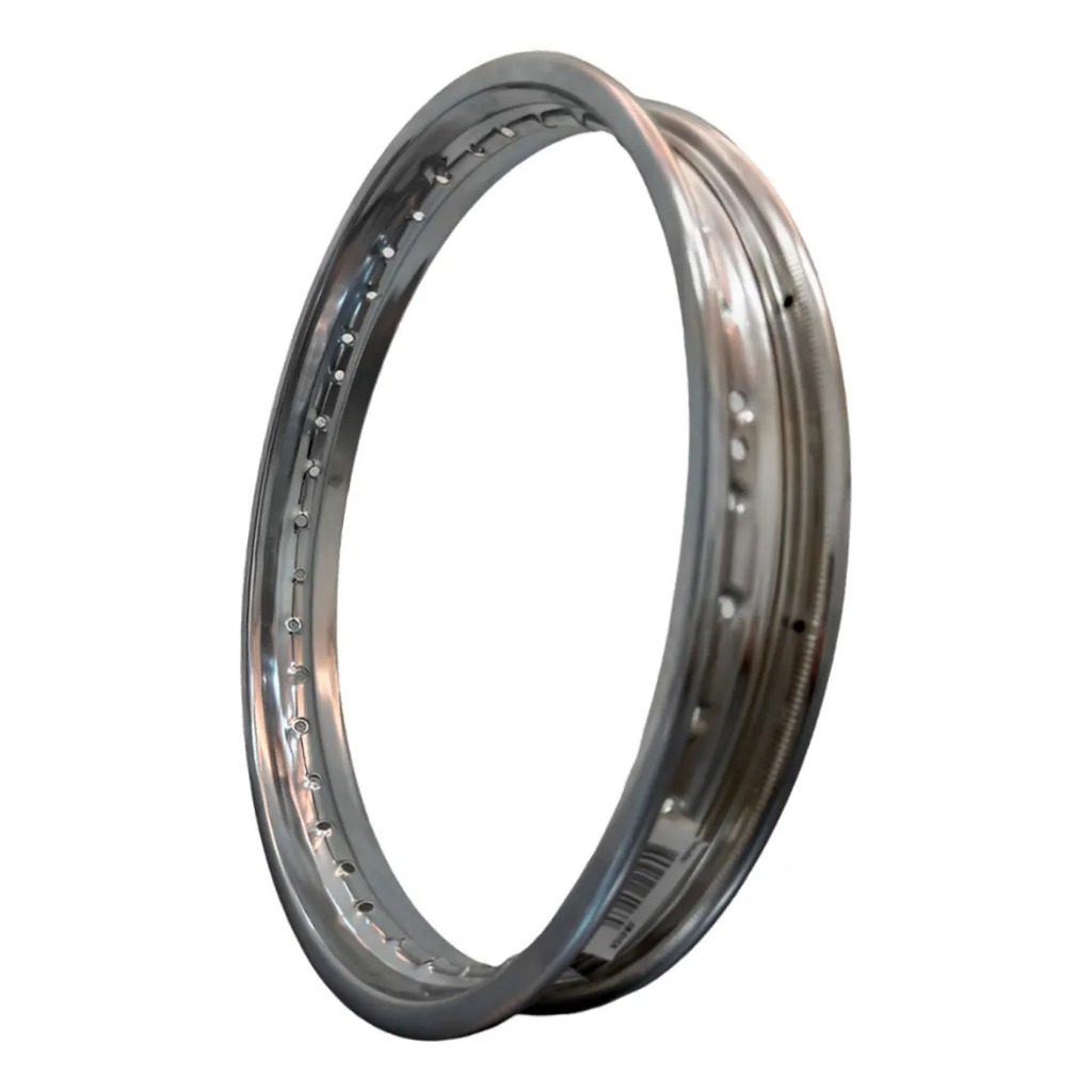 Aro Roda Dianteiro 18 X 1.60 Honda Titan Fan 125 150 160 Yamaha Ybr Factor Cromado Pro Tork Peça