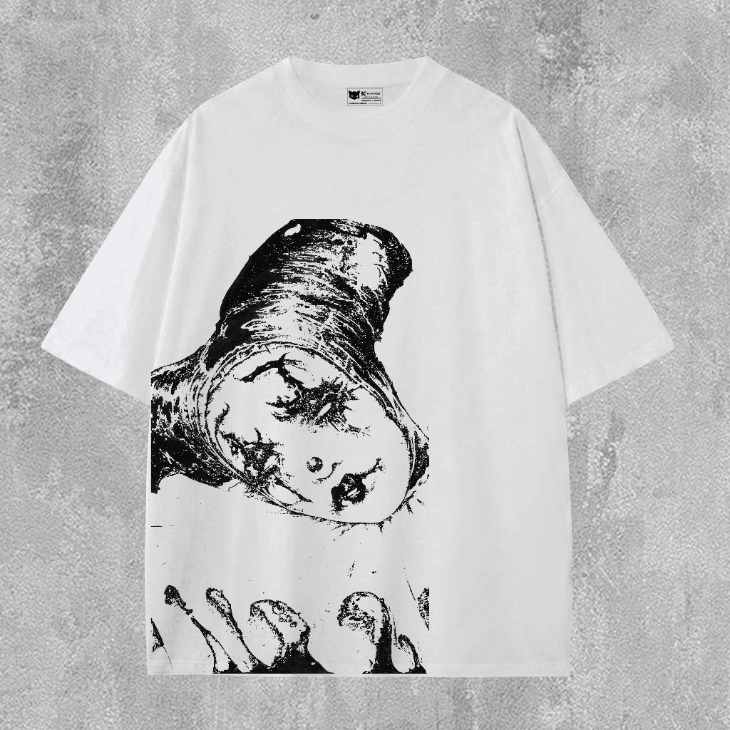 Camiseta Clown Dark Aesthetic Gothic Oversized Unissex